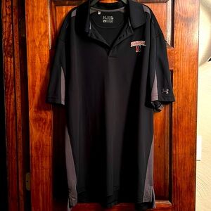 Northeastern Mens Under Armour golf shirt. 2XL Northeastern University